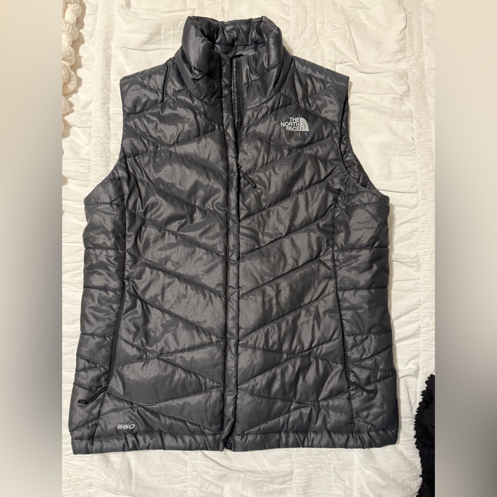 The North Face quilted puffer vest